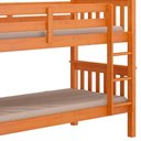 Ver imagem 4 de Beliche Solteiro Juvenil com Escada Fixa Bliss P05 Mel Acetinado - Mpozenato