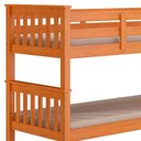 Ver imagem 2 de Beliche Solteiro Juvenil com Escada Fixa Bliss P05 Mel Acetinado - Mpozenato