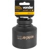 Soquete Sextavado de Impacto Enc 1" 60mm Aço Cromo Vonder - 2