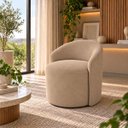 Ver imagem 1 de Poltrona Decorativa Yara Suede Sala Estar Quarto Recepção Confortável