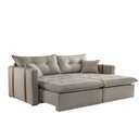 Ver imagem 1 de Sofa Cama e Reclinavel Lisboa 2,20m 04 Lugares Mola Ensacada Txr