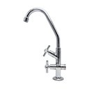 Ver imagem 1 de Torneira Tanque Maquina Mesa Bancada Duas Saídas Mangueira Cromada