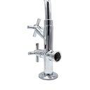 Ver imagem 5 de Torneira Tanque Maquina Mesa Bancada Duas Saídas Mangueira Cromada