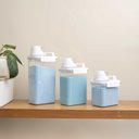 Ver imagem 5 de Kit com 3 Porta Sabão em Pó com Copo Dosador e Travas - Oikos