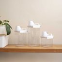 Ver imagem 7 de Kit com 3 Porta Sabão em Pó com Copo Dosador e Travas - Oikos