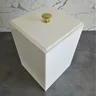 Lixeira Premium 3,5 Litros Esconde Sacola Lavabo , Banheiro - 3