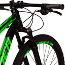 Ver imagem 5 de Bicicleta Mtb Z3X Pro Aro 29 Quadro 19 com 12 Marchas Deore Freio Hidráulico Preto Verde - Raider