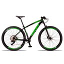 Ver imagem 2 de Bicicleta Mtb Z3X Pro Aro 29 Quadro 19 com 12 Marchas Deore Freio Hidráulico Preto Verde - Raider