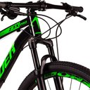 Ver imagem 6 de Bicicleta Mtb Z3X Pro Aro 29 Quadro 19 com 12 Marchas Deore Freio Hidráulico Preto Verde - Raider