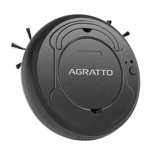 Robô Aspirador Passa Pano Robot Agratto Preto Usb