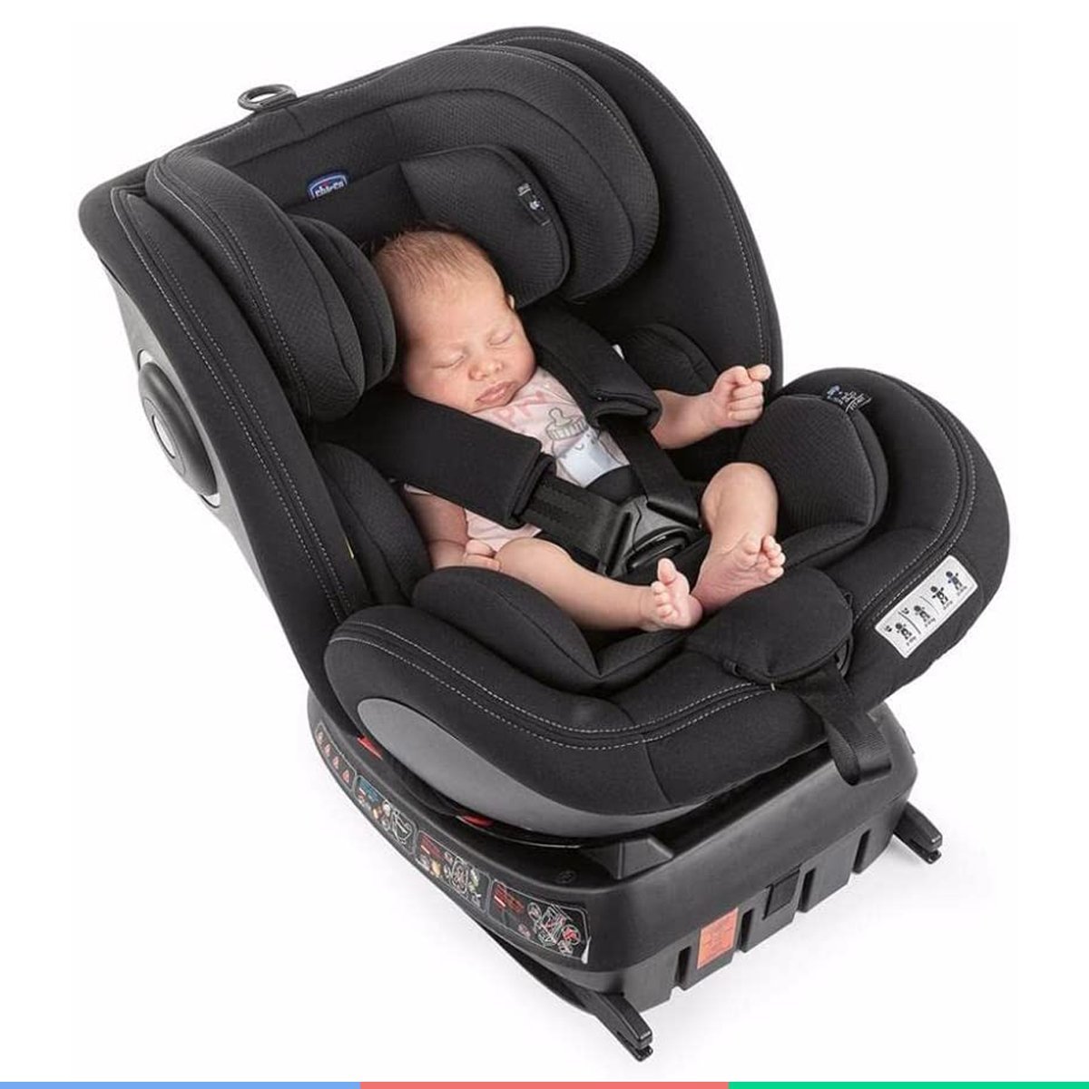 Cadeira Carro Bebê Conforto Cadeirinha Auto Infantil 0 a 36kg Giro 360º ...