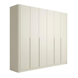 Guarda Roupa Casal 276cm com 6 Portas de Abrir 100% Mdf Cor:luna - 2