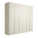 Ver imagem 3 de Guarda Roupa Casal 276cm com 6 Portas de Abrir 100% MDF Cor:Luna