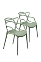 Ver imagem 1 de Kit 2 Cadeiras Allegra Verde