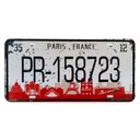 Ver imagem 1 de Placa de Carro Decor em Madeira State Route - Paris France