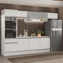 Ver imagem 6 de Armário de Cozinha Completa 300cm Branco Topazio Madesa 01