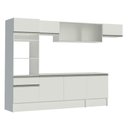 Ver imagem 4 de Armário de Cozinha Completa 300cm Branco Topazio Madesa 01