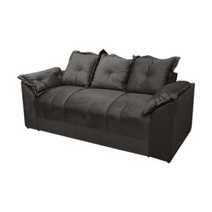 Sofá 3 Lugares Marrom 603 Paris