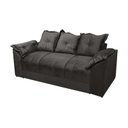 Ver imagem 1 de Sofá 3 Lugares Marrom 603 Paris