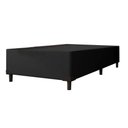 Ver imagem 4 de Cama Box Solteiro 0,88m e 38cm de Altura Prince Preto Preto