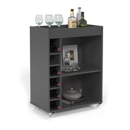 BAR ADEGA LONDRES GRAFITE - PATRIMAR - 4