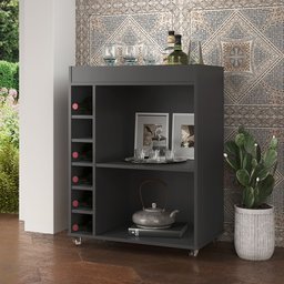 BAR ADEGA LONDRES GRAFITE - PATRIMAR - 1