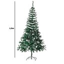 Ver imagem 2 de Arvore Natal Verde 1,5m 300 Galhos Base Metal