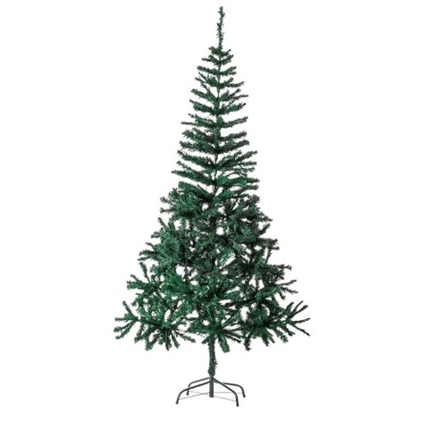 Arvore Natal Verde 1,5m 300 Galhos Base Metal