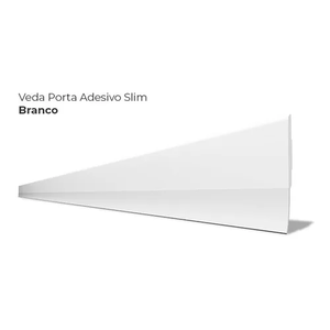 Veda Porta Slim Protetor De Frestas Comfort Door 80cm Branco