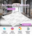 Ver imagem 3 de 10 Placas Revestimento Porcelanato Mármore Branco Laminado 25x25cm