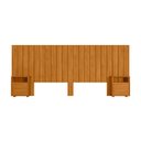 Ver imagem 3 de Cabeceira Extensível para Cama Solteiro/Casal/Queen/King Ripada 100% MDF