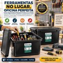 Ver imagem 3 de 2 Caixa Organizadora Container Multiuso Plásvale 27LT Preto