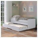 Ver imagem 5 de Cama Bibox Solteiro Juliette 2 Gavetas Branco Robel Moveis