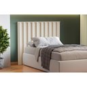 Ver imagem 1 de Painel Cama Box Madeirado Cabeceira Vitoria Solteiro Off White - Europa