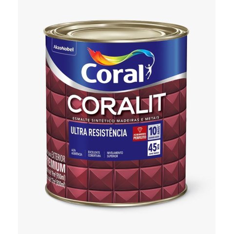 Preto Fosco Esm Premium 0,9l Ultra Re Coralit 2787