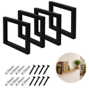 Ver imagem 2 de Kit 4 Suporte Prateleira Simples até 20cm Estilo Industrial