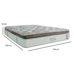Colchão King  Molas Ensacadas Imperatore Eco Bamboo 193x203x34 - 3