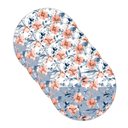 Ver imagem 1 de Kit Sousplat Floral Azul/branco - 4 Peças - sem Base