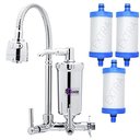 Ver imagem 2 de Torneira com Filtro Gourmet Pia Cozinha de Parede + 3 Refil