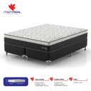 Ver mais imagens de Cama Box Queen D33 1,58x1,98x53cm Amarílis Montreal Branco/Preto