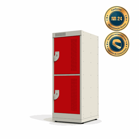 Armário de Aço Mini 2 Portas - Nk 1342