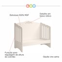 Ver imagem 5 de Berço Americano em MDF Wall Smile