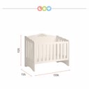 Ver imagem 3 de Berço Americano em MDF Wall Smile