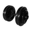 Ver imagem 1 de Dumbbell Emborrachado Treinamento Funcional Academia 26kg