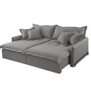 Ver imagem 3 de Sofá Cama Retrátil e Reclinável Leona 190 Cm Braço 15 Cm Meu Sofá Online
