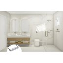 Ver imagem 4 de Porta Shampoo de Banheiro em Aço Inox Polido Brilhante Linha Larissa Stainless