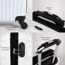 Ver imagem 3 de Mala de Viagem Bordo 8kg Pp Dizy Swiss Move Branca