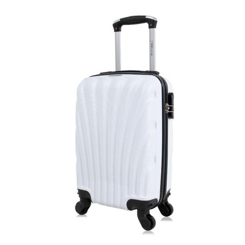 Mala de Viagem Bordo 8kg Pp Dizy Swiss Move Branca