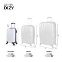 Ver imagem 2 de Mala de Viagem Bordo 8kg Pp Dizy Swiss Move Branca