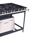Ver imagem 5 de Fogão Industrial Venâncio Extra a Gás Glp 6 Bocas - 3 Simples 3 Duplas 30X30 com Forno e6 14804